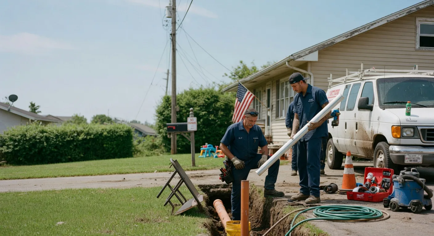 Drain Cleaning in Lequire, OK near me